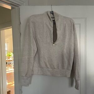 Varley Soft Cream Half Zip Knit (XS)